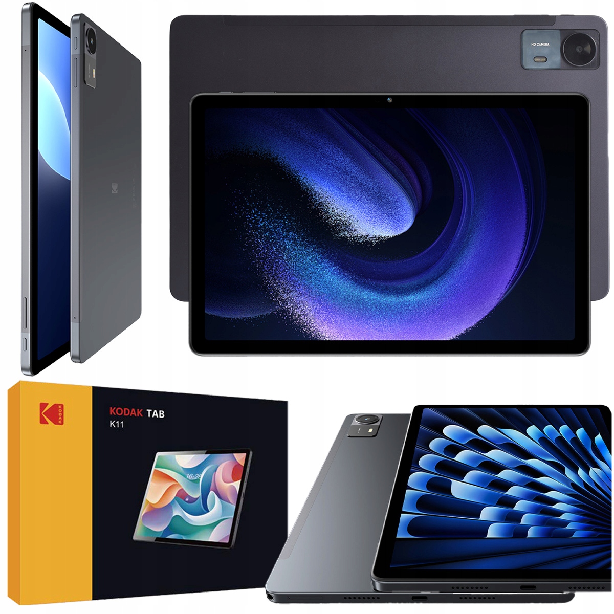 Tablet Kodak K11 s Fhd displejom 1920 x 1080, 11", Android, 4 Gb Ram, 128 Gb úložisko, 8000 mAh batéria