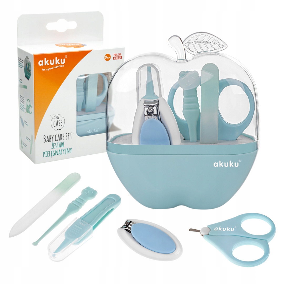 AKUKU APPLECASE ZESTAW PIELĘGNACYJNY dla dzieci