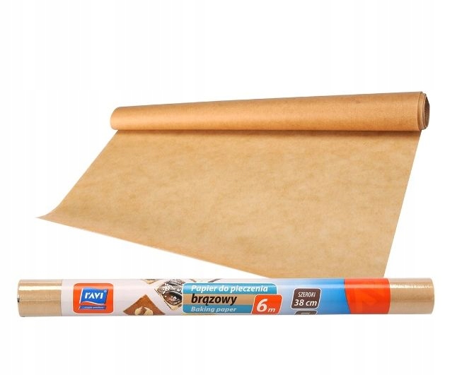 

Ravi Papier Do Pieczenia Rolka 6mb Brązowy