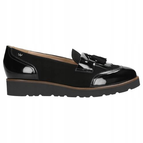 

Buty Wojas Półbuty damskie skóra czarne r. 37