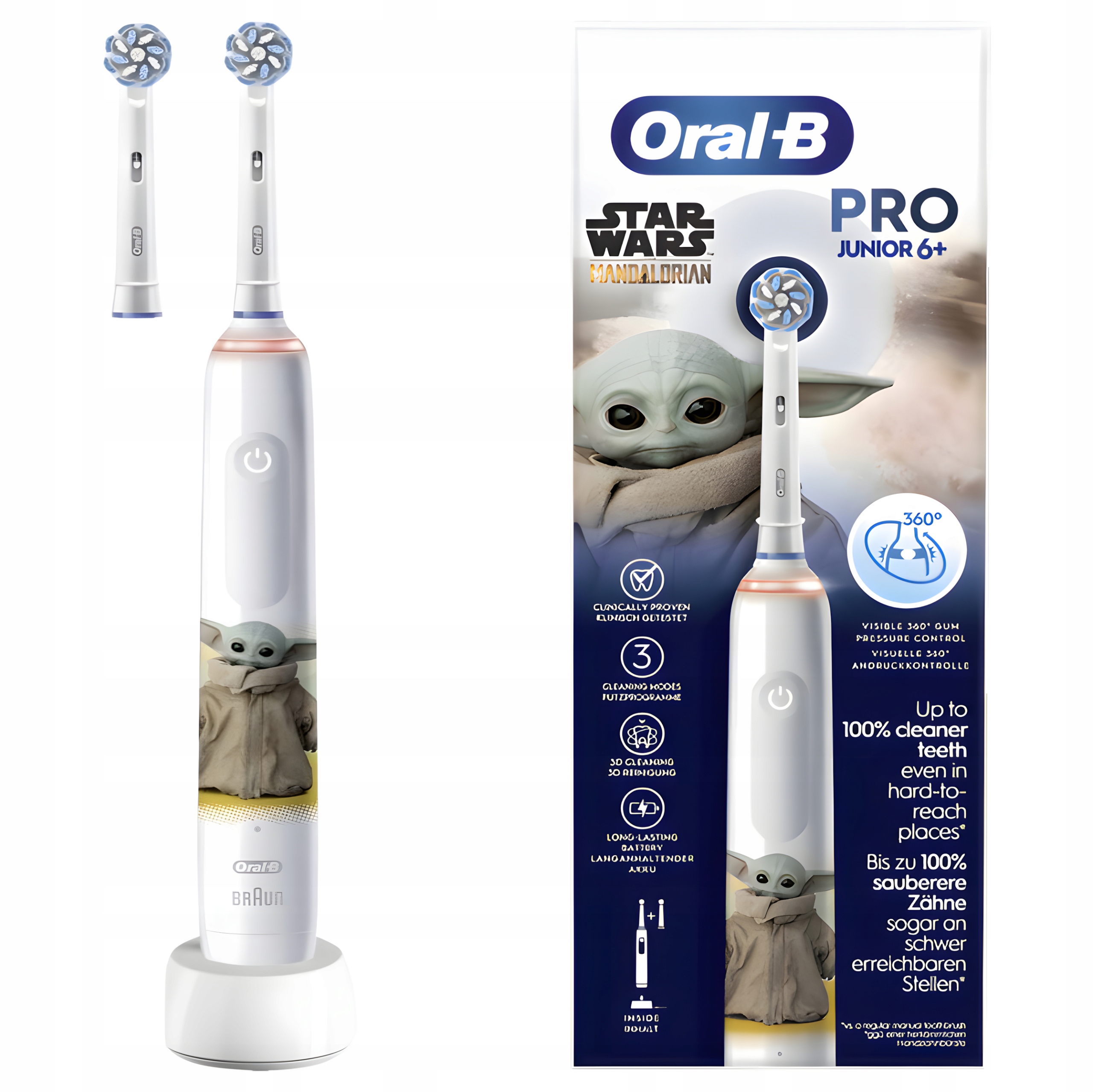 Szczoteczka Elektryczna Dla Dzieci Oral-B Pro 3 Junior Star Wars
