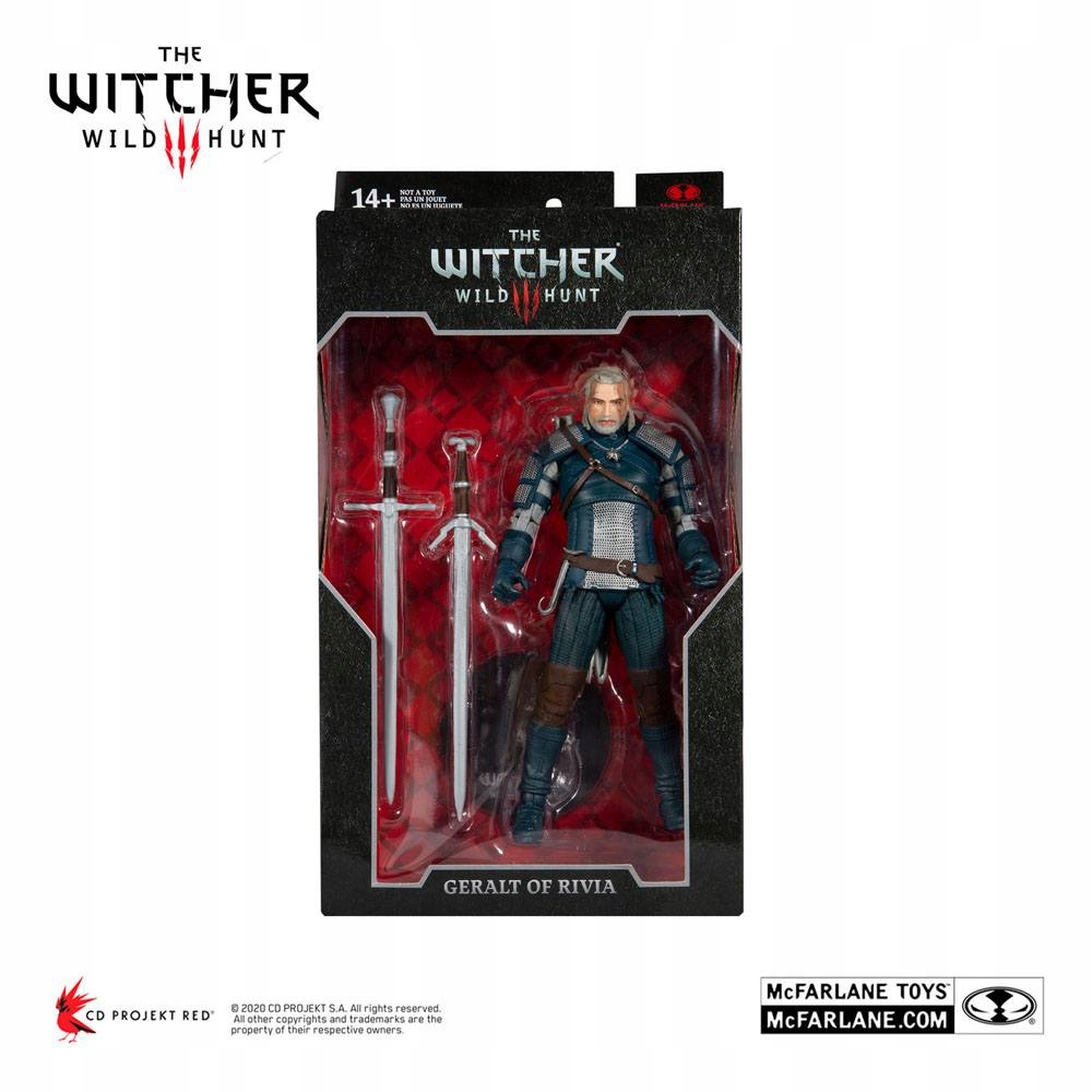 McFARLANE The Witcher 3: Wild Hunt Geralt (Zbroj Zmije: Modrozelený Nátěr) 18 cm