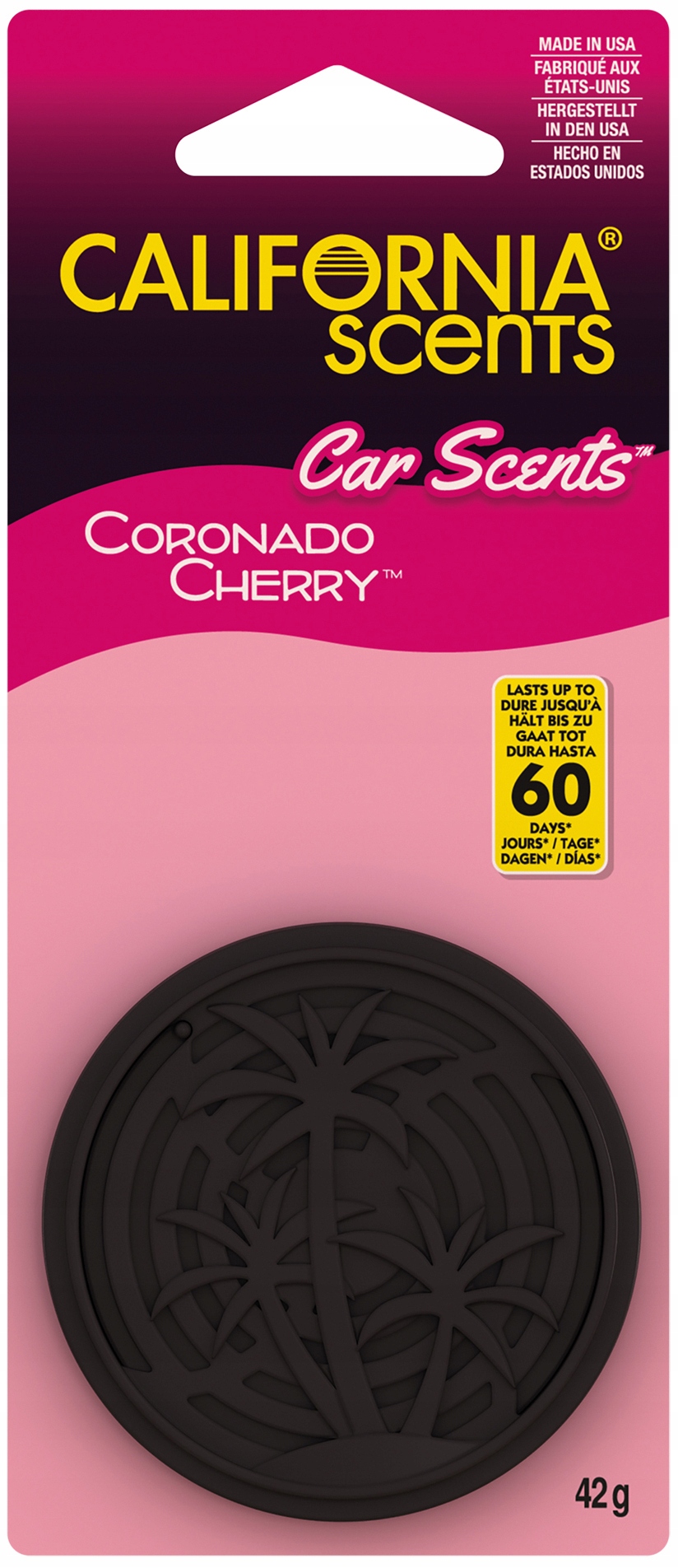 CALIFORNIA CAR SCENTS - CORONADO CHERRY - BLISTER