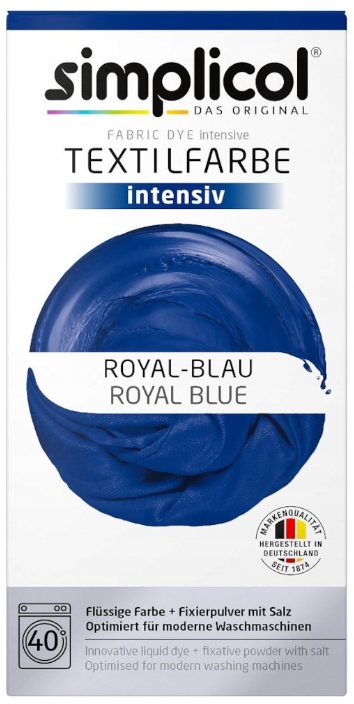 

Simplicol Intensiv Barwnik do Ubrań Royal Blue De