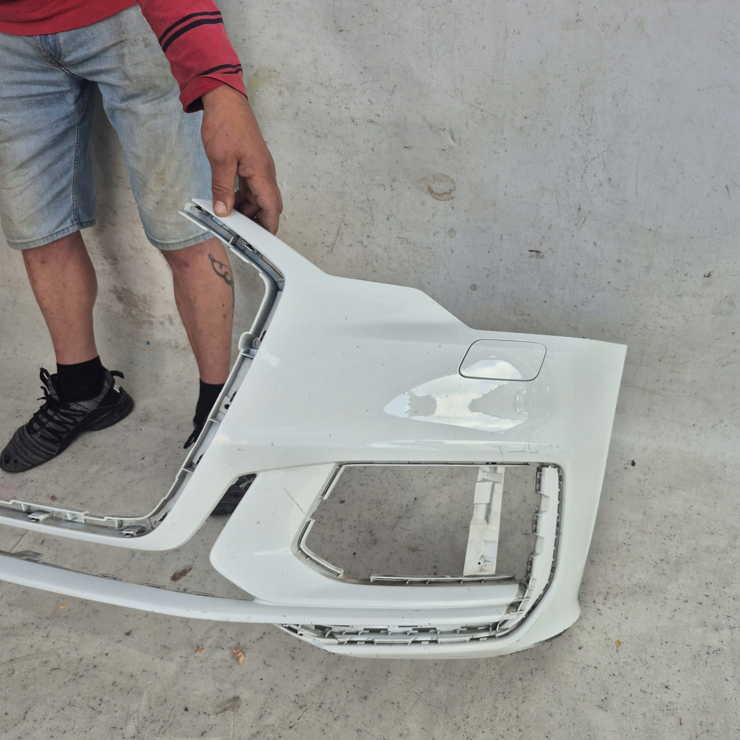 AUDI A6 C8 4K S-LINE 18-23 bumper front front washer PDC