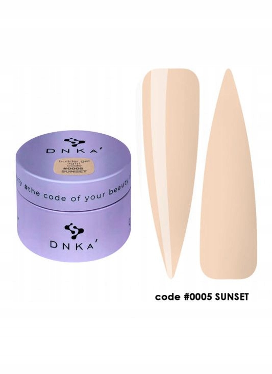 Dnka Builder Gel Light Sunset #0005 30ml