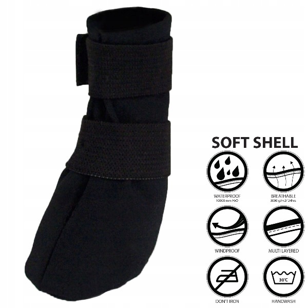 

But Na Chorą Łapę Softshell, Czarny L