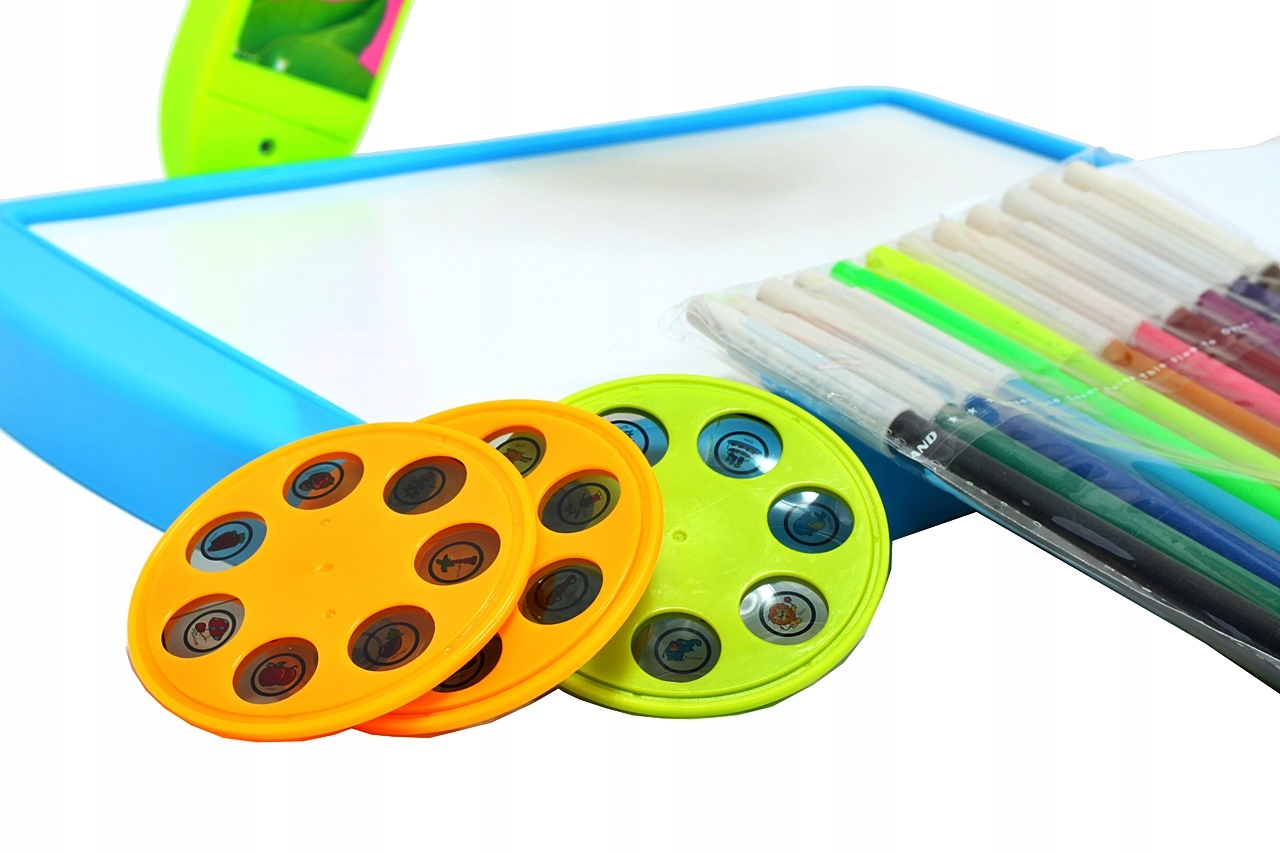 PROJEKTOR DO RYSOWANIA SMOK 21WZORY PISAKI RZUTNIK Materiał plastik