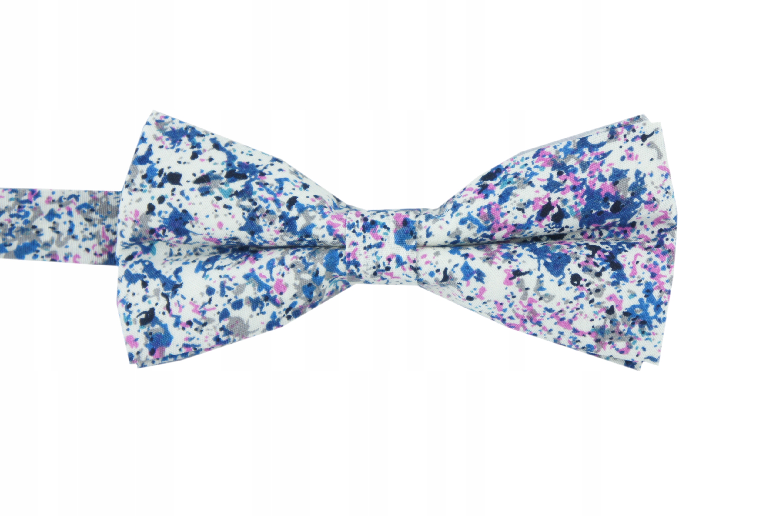 KOLOROWA WZORZYSTA MUCHA CIAPKI R.uniwe Regulowana