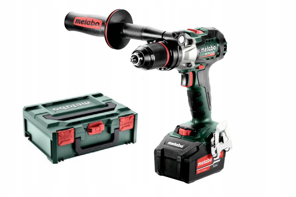 Metabo Sb 18 Ltx Bl I Příklepová Vrtačka 2x5,2Ah Fsv