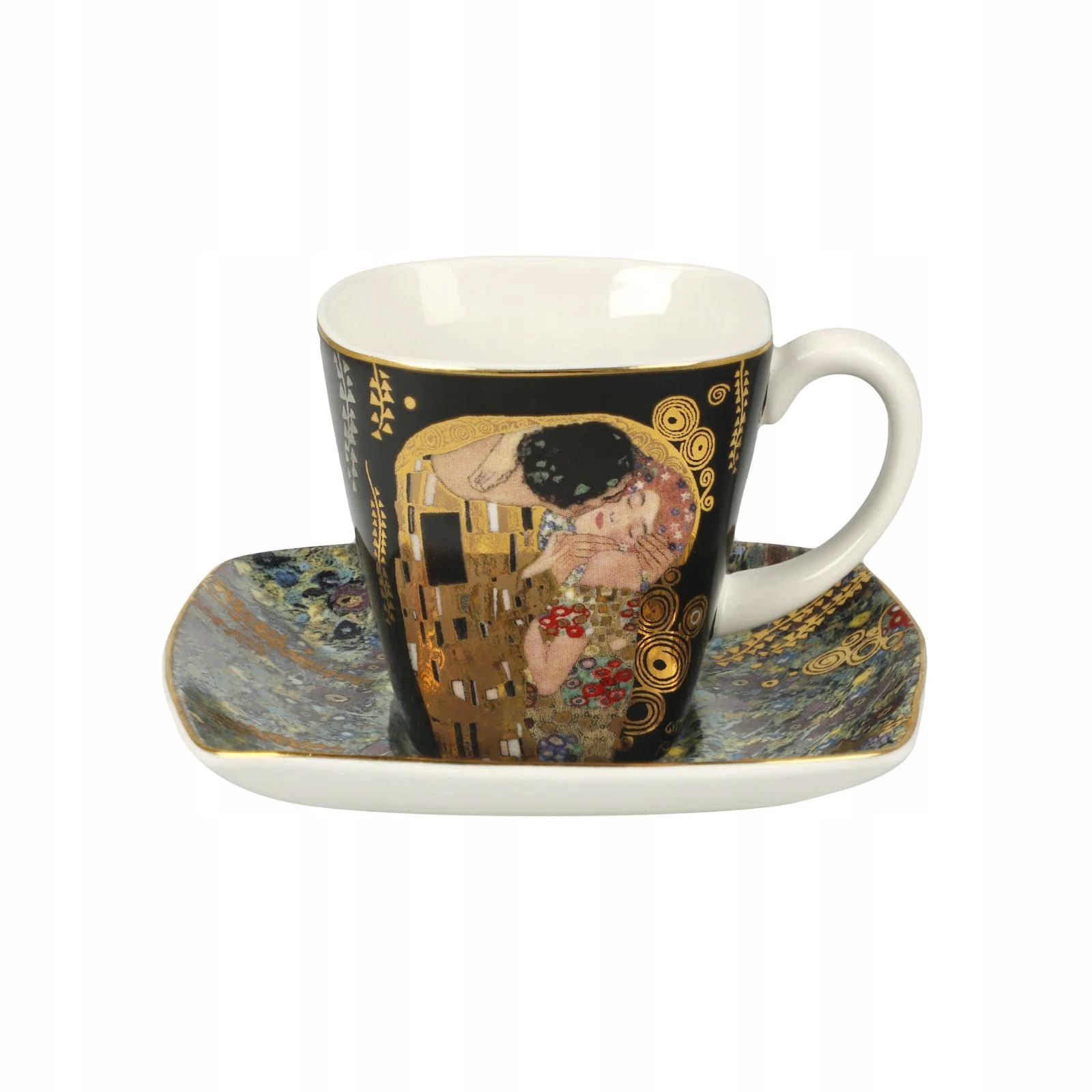 Gustav Klimt Bozk Šálka espressa Goebel