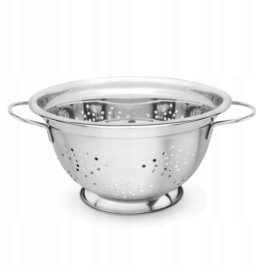 CEDZAK DRUSZLAK KUCHENNY STALOWY 26 CM