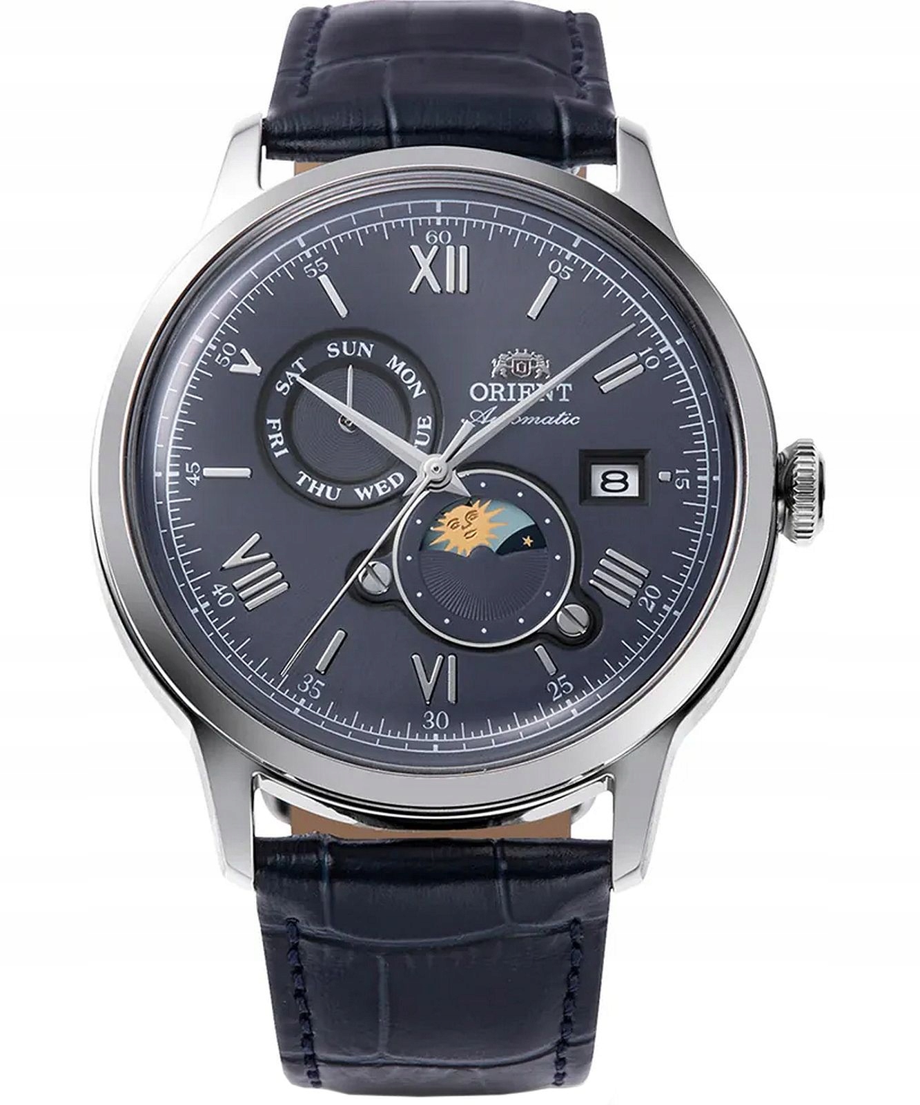 Pánské hodinky Orient Bambino Sun & Moon Automatic