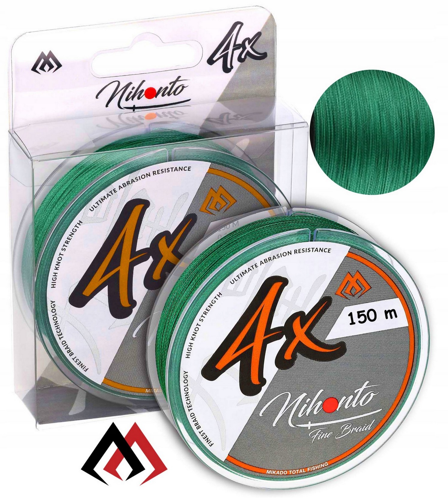 Plecionka Mikado Nihonto 0,25 -150 m zielona