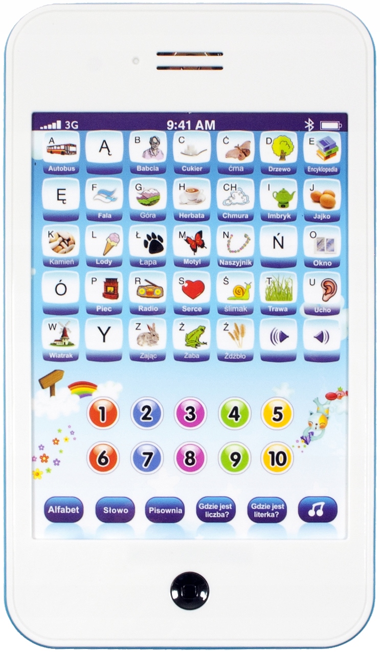 

Tablet Edukacyjny dla dzieci Alfabet 1730