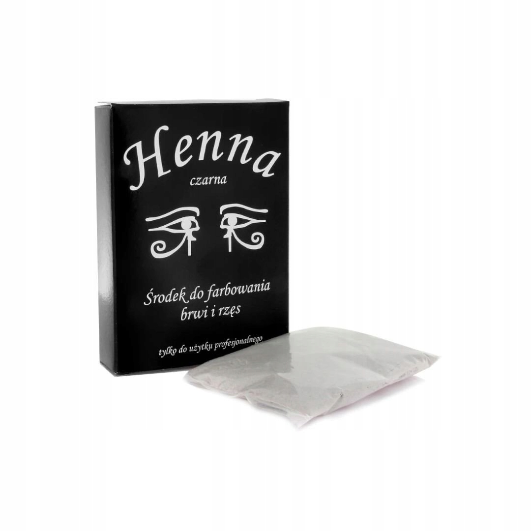 Henna Szczecińska – prášková – černá – 50 g