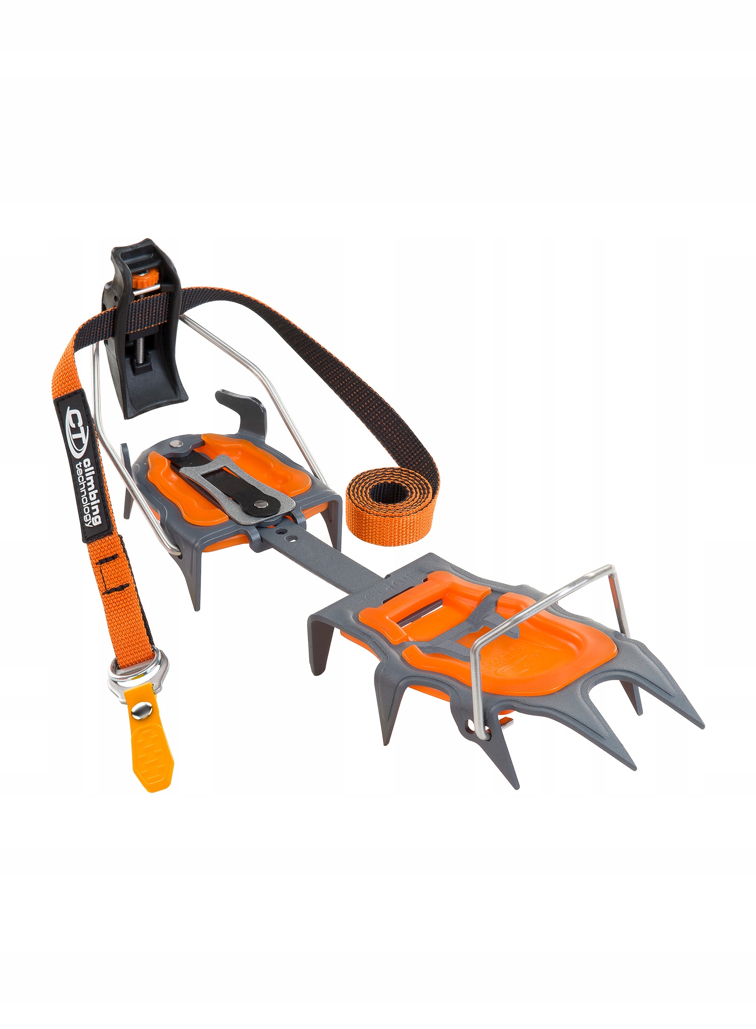 Automatické mačky Climbing Technology Nuptse Evo Automatic šedá