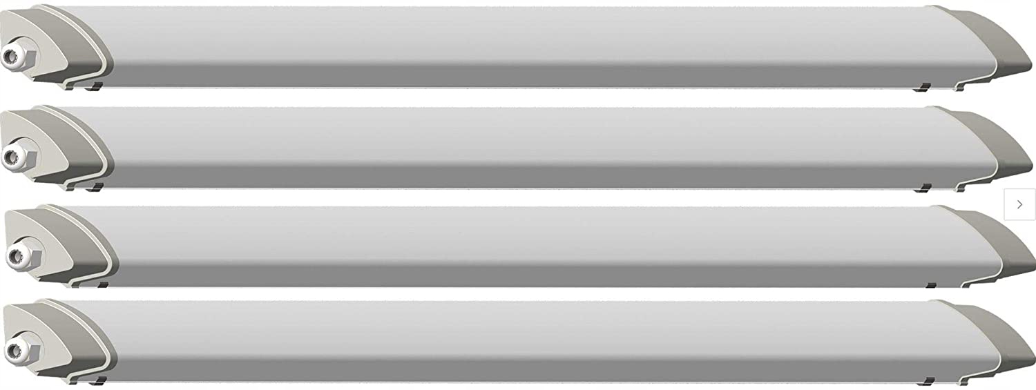 4x Hermetické stropné Led svietidlo 60 W Neutrálne