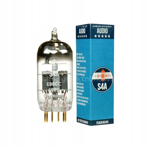 ECC88 6922 Premium Audio S4A Gold