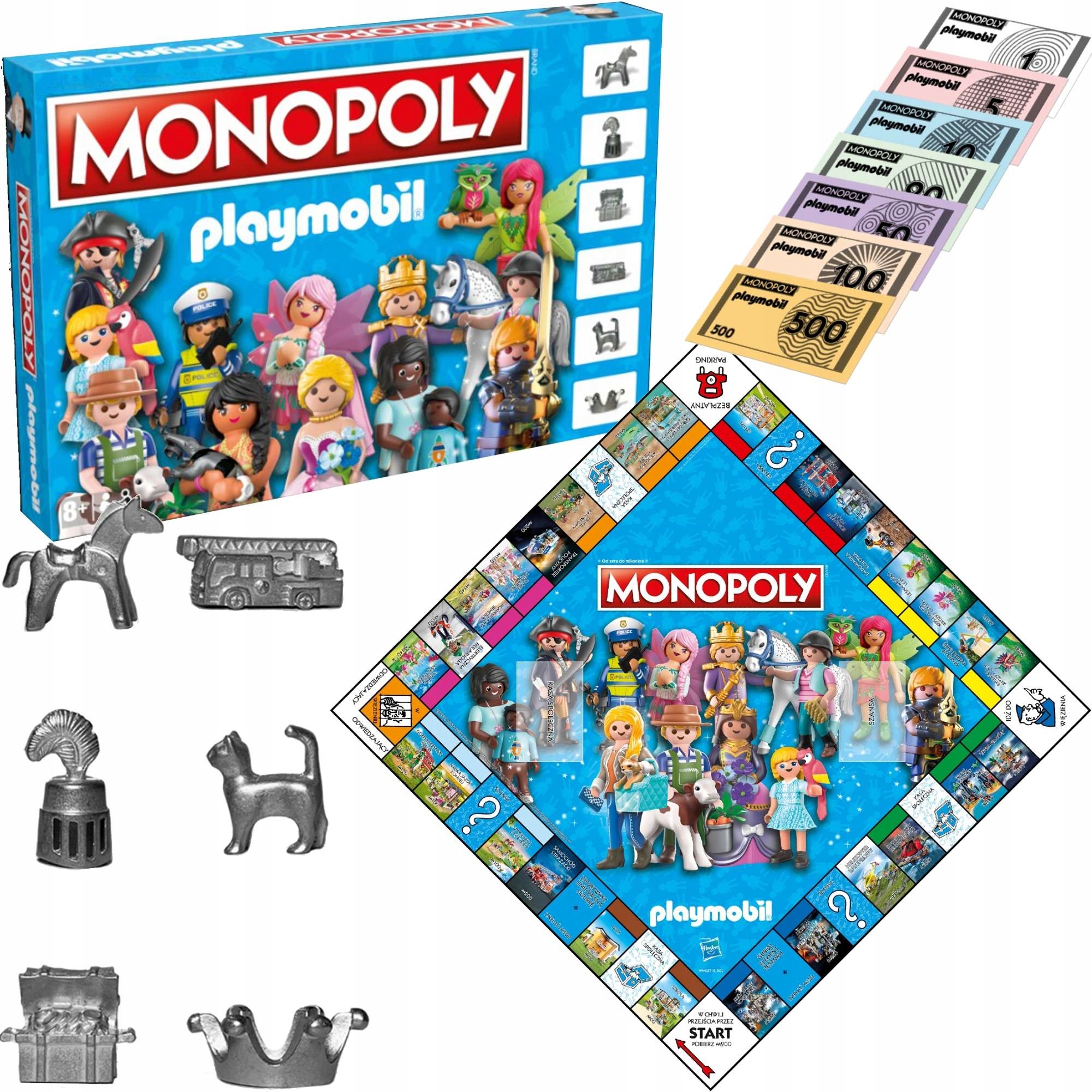 Monopoly Playmobil Gra Rodzinna Polska Wersja