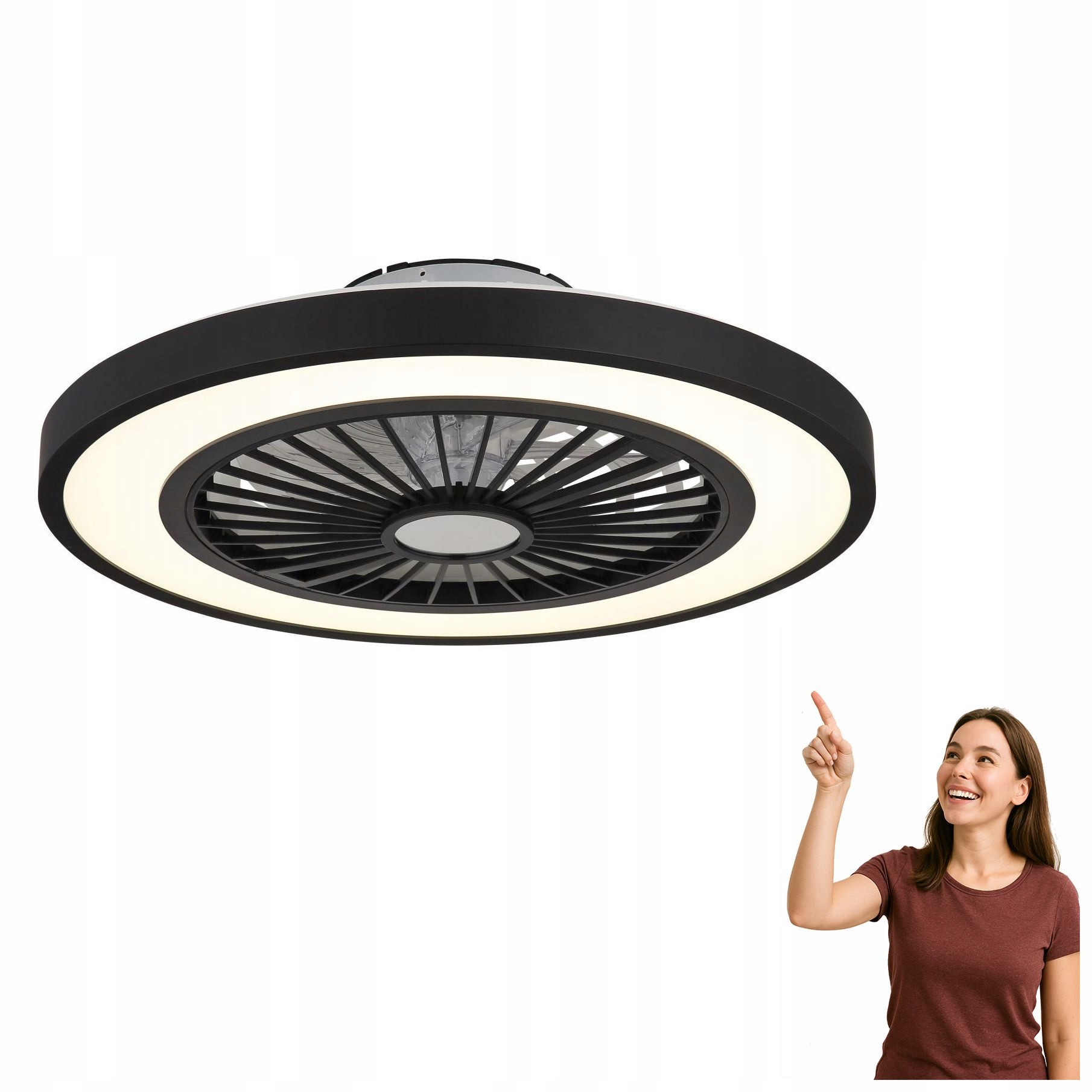 Led ventilátor 45 W Blizzak 03653 Globo