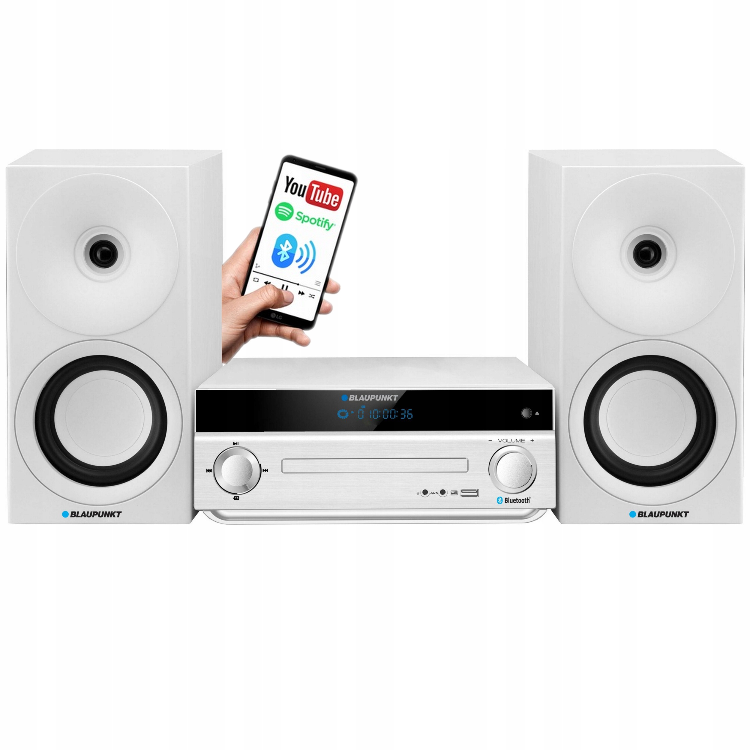 Мини-башня Blaupunkt MS30BT CD USB MP3 Bluetooth