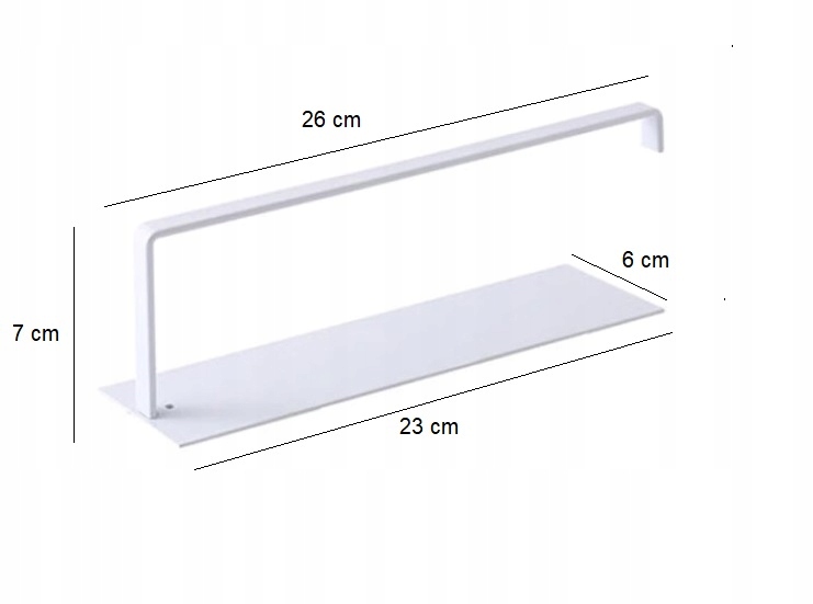 UCHWYT WIESZAK NA RĘCZNIK PAPIEROWY KUCHENNY LOFT Stan opakowania oryginalne