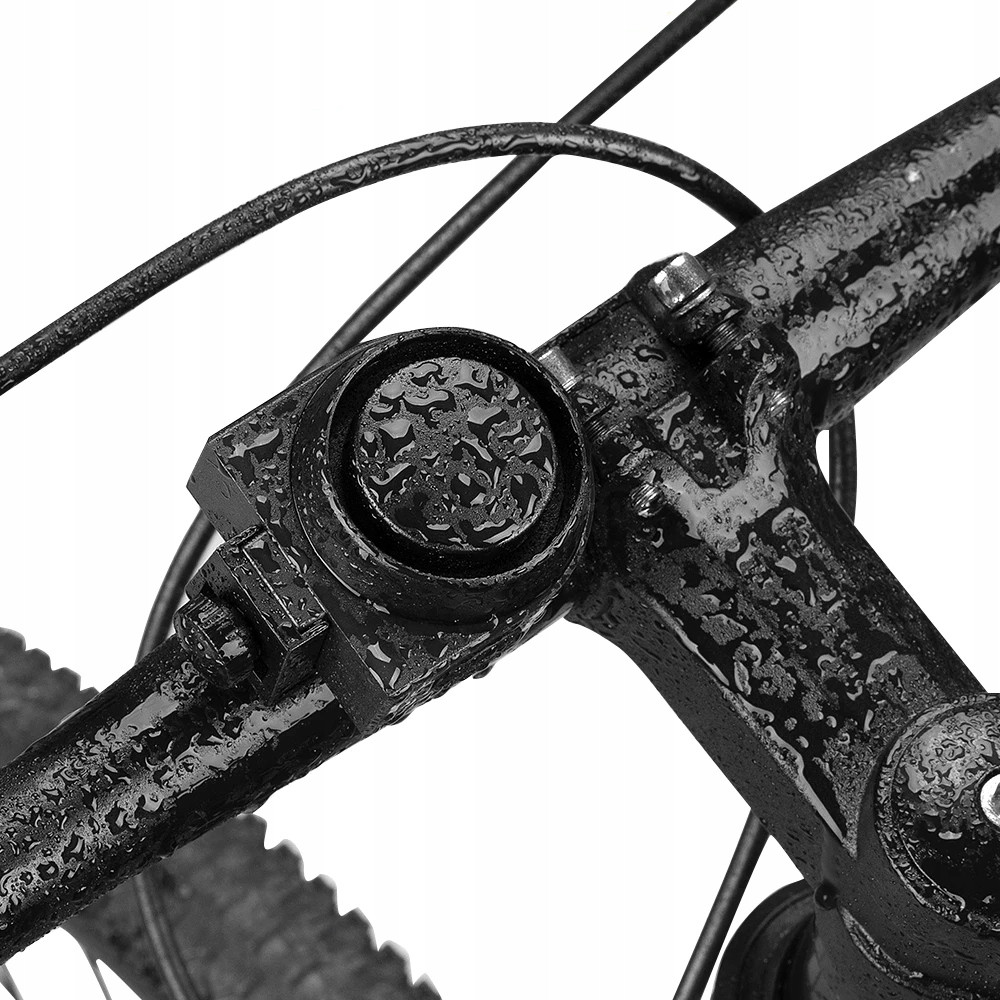 ALARM ANTYKRADZIEŻOWY Z BEZPRZEWODOWYM PILOTEM, DO ROWERU, MOTOCYKLU Kolor dominujący czarny