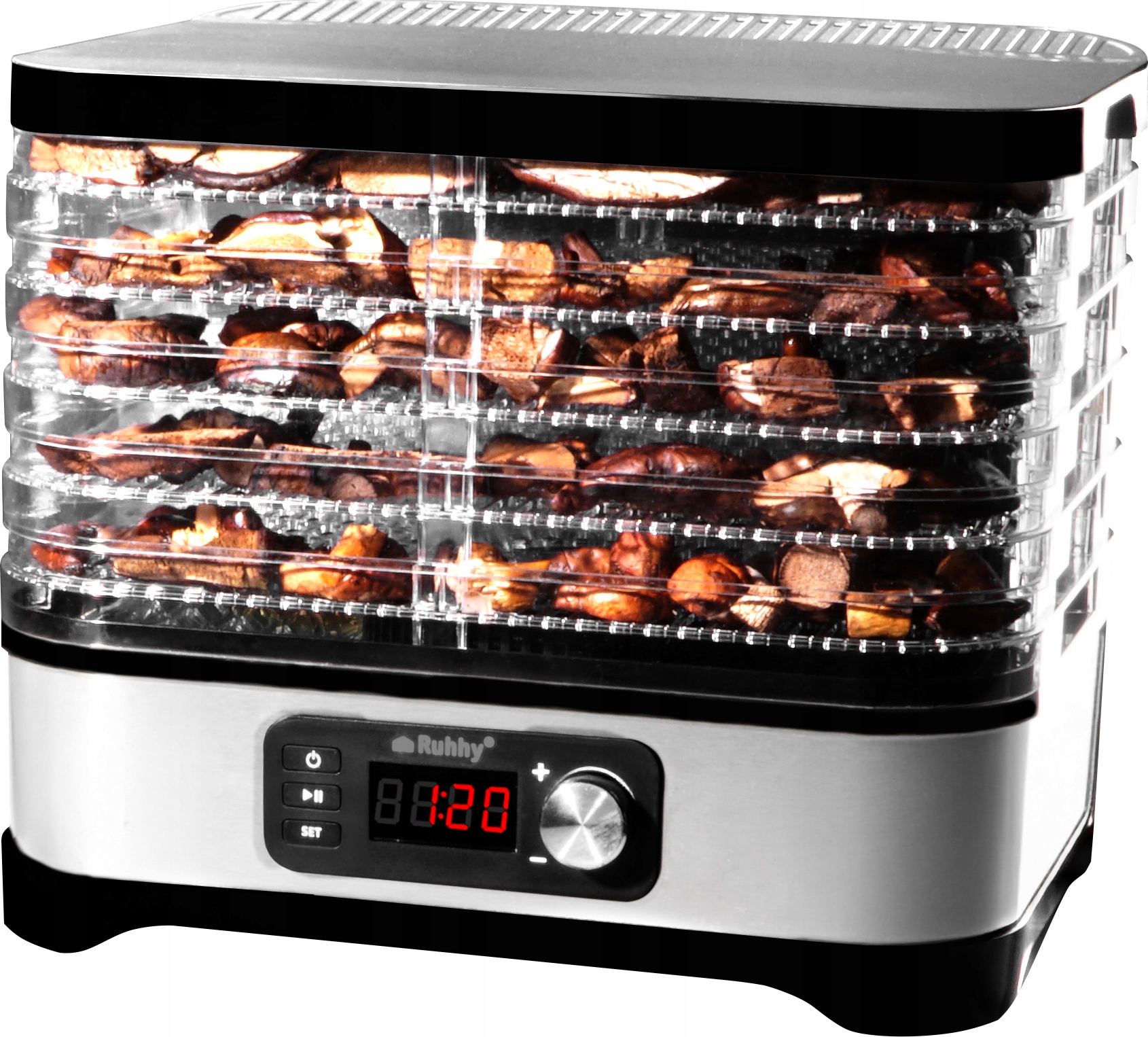 Sušička na houby a ovoce Zeleniny Velká bylina Stilhoff Časovač kleště nůž