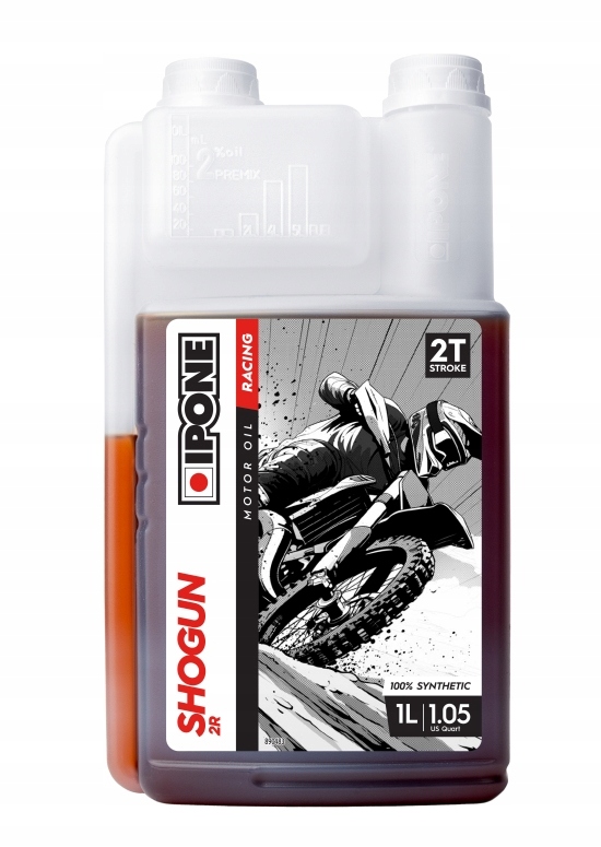 Ipone Shogun 2R 2T Olej Dwusuwowy Do Mieszanki Wyczynowy Wyścigowy 1L