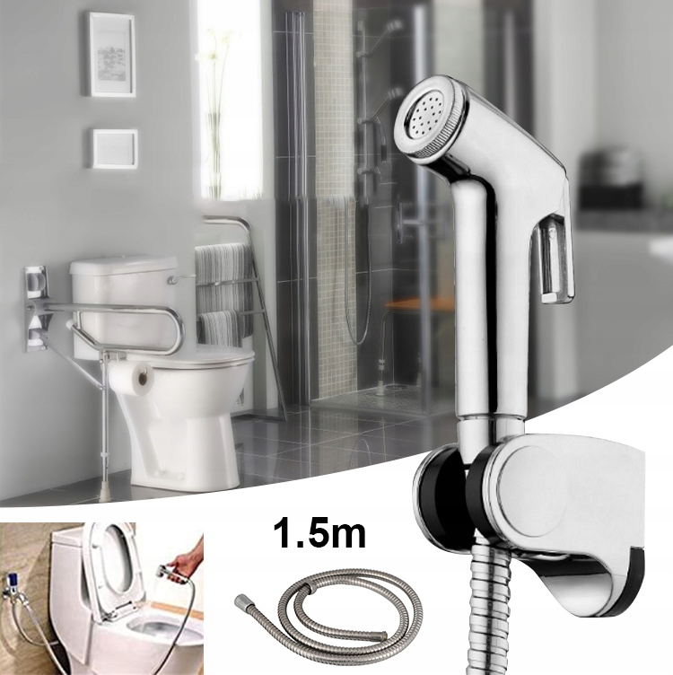 BIDETTA KOMPLET BIDET BIDETKA WIELOFUNKCYJNY RĄCZKA + 1.5M WĄŻ Marka Bedee