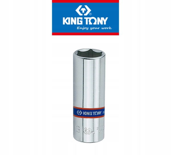 

Nasadka Długa 1/4" 10mm x 50mm, 6-kąt Cr-V Kt