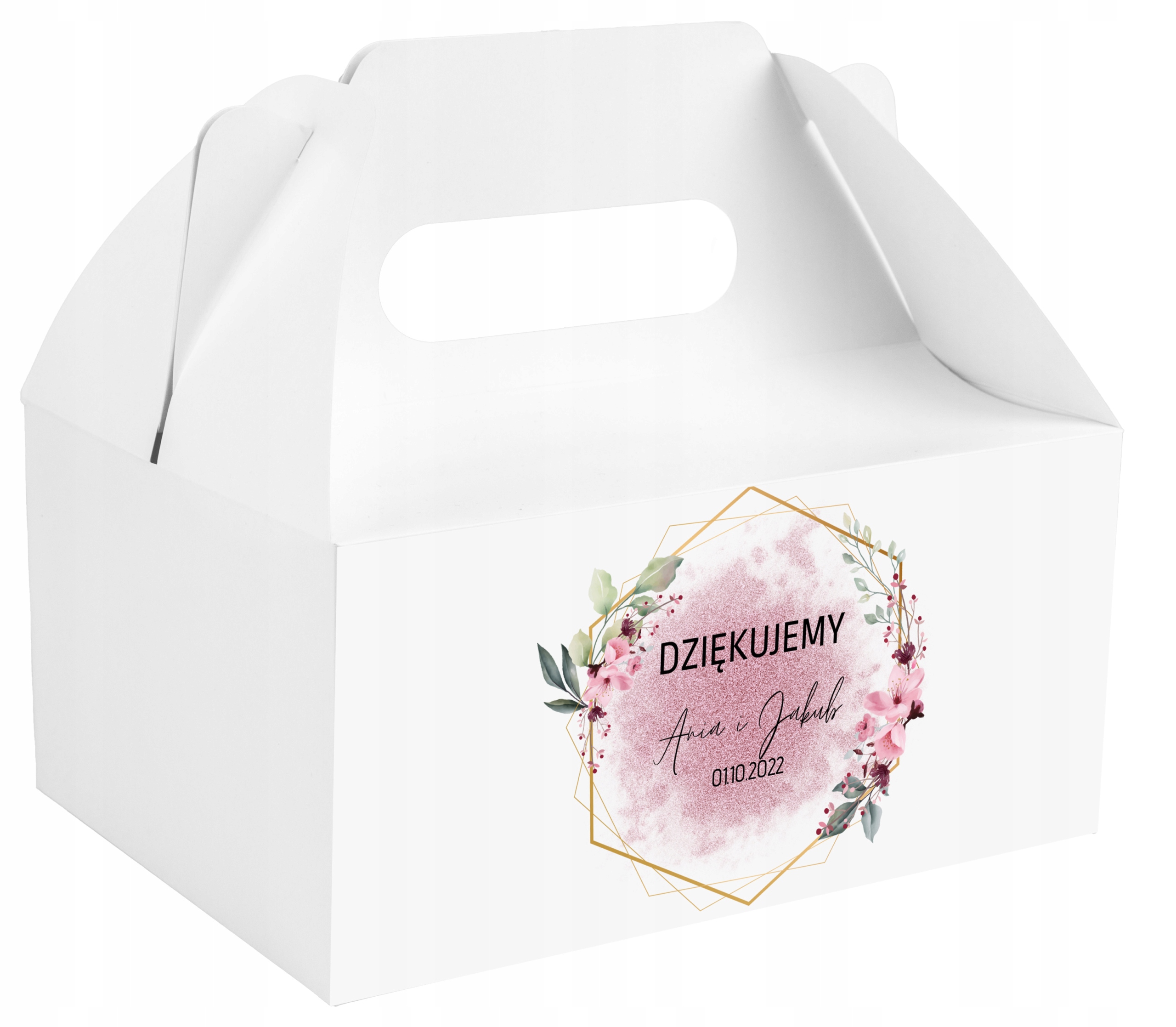 

Opakowanie pudełko na tort ciasto Personalizacja