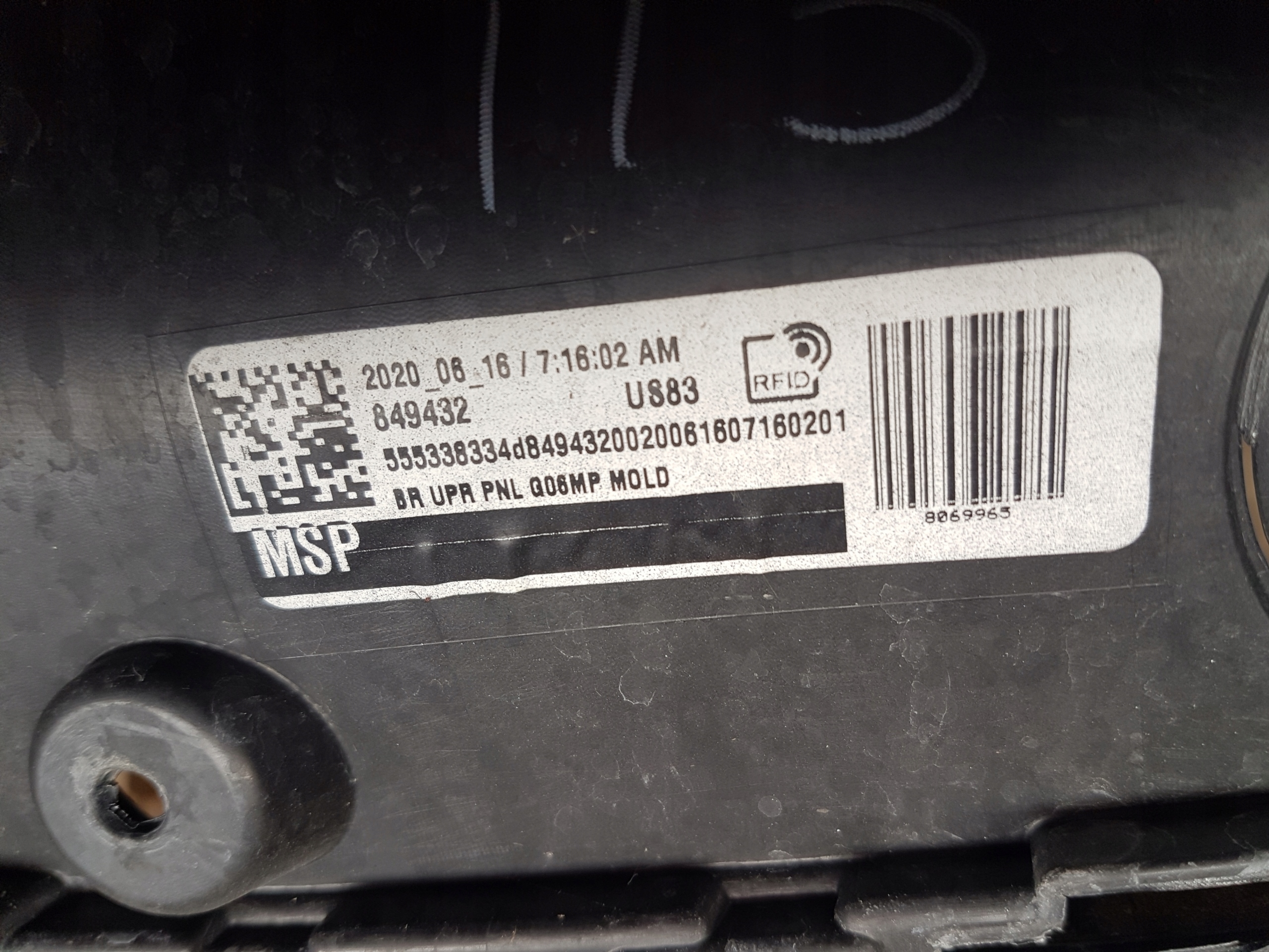 bumper rear BMW X6 G06 m-packet 8069965
