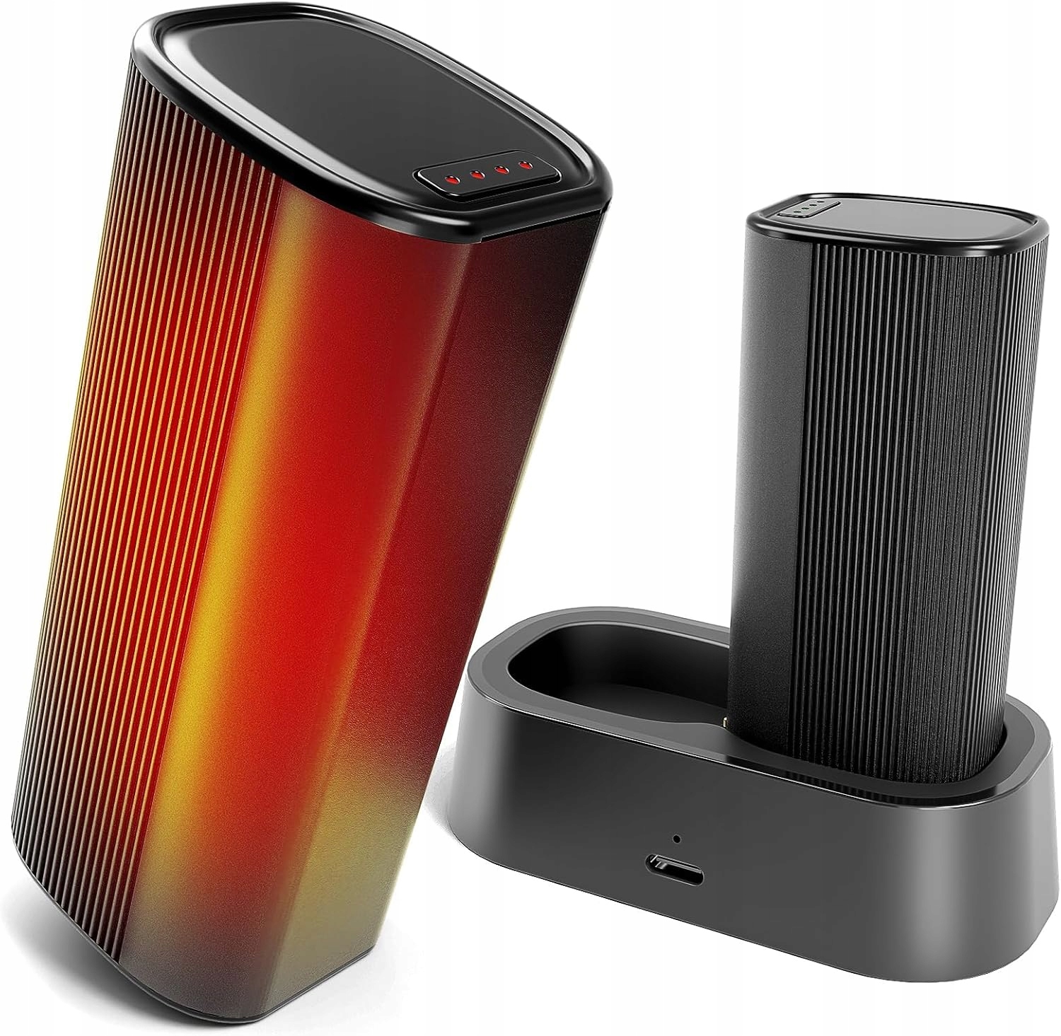 Elektryczny Ogrzewacz do Rąk 2x5000mAh Magnetyczny Usb-c Stacja Ładująca