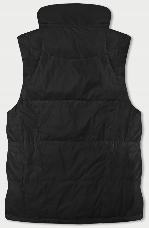 BEZRĘKAWNIK ZE STÓJKĄ 2383 CZARNY M (38) Rozmiar M