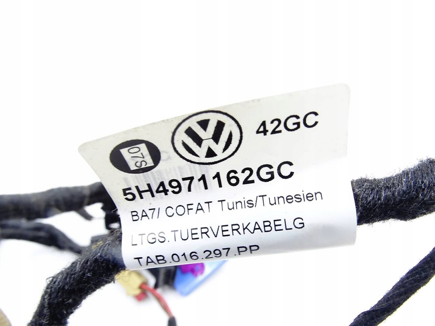 bundle door right front right front VW GOLF VIII 8 EUROPA 5H4971162GC