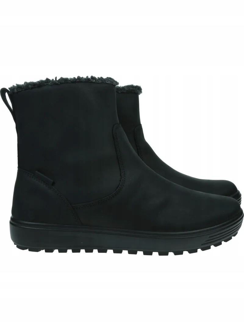 Voděodolné zateplené Kotníkové Boty Ecco Soft 7 Tred W Black 450753-02001 38