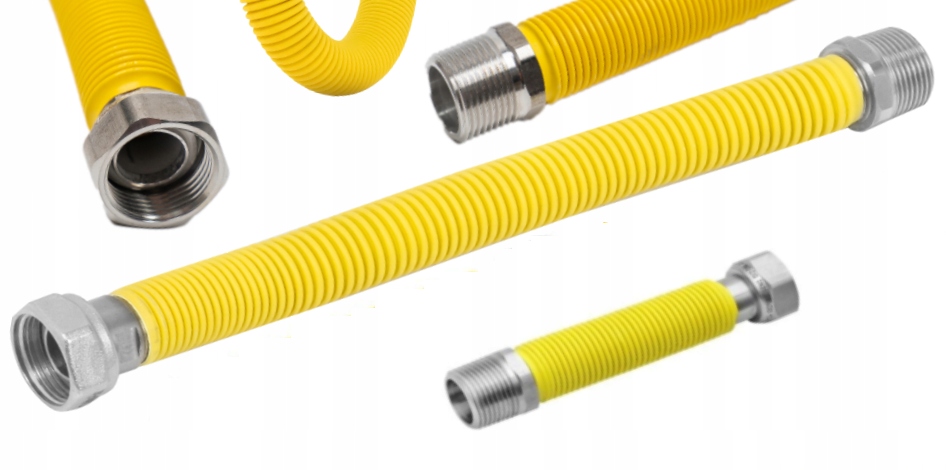 

Wąż Do Gazu Elastyczny Przewód Gazowy 3/4 Cala