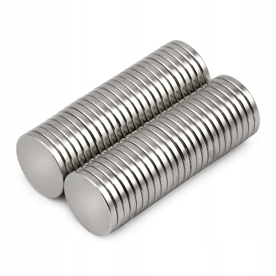 

Silny magnes neodymowy mw 17x2mm N38 50 sztuk