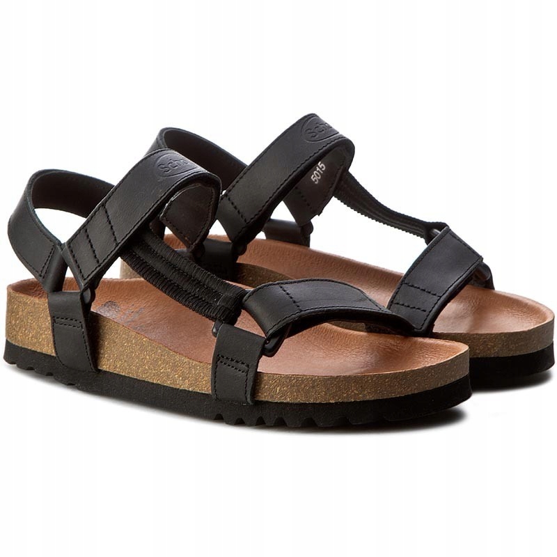 Sandały Zdrowotne Heaven Scholl Turystyczne Medyczne 46 Czarny