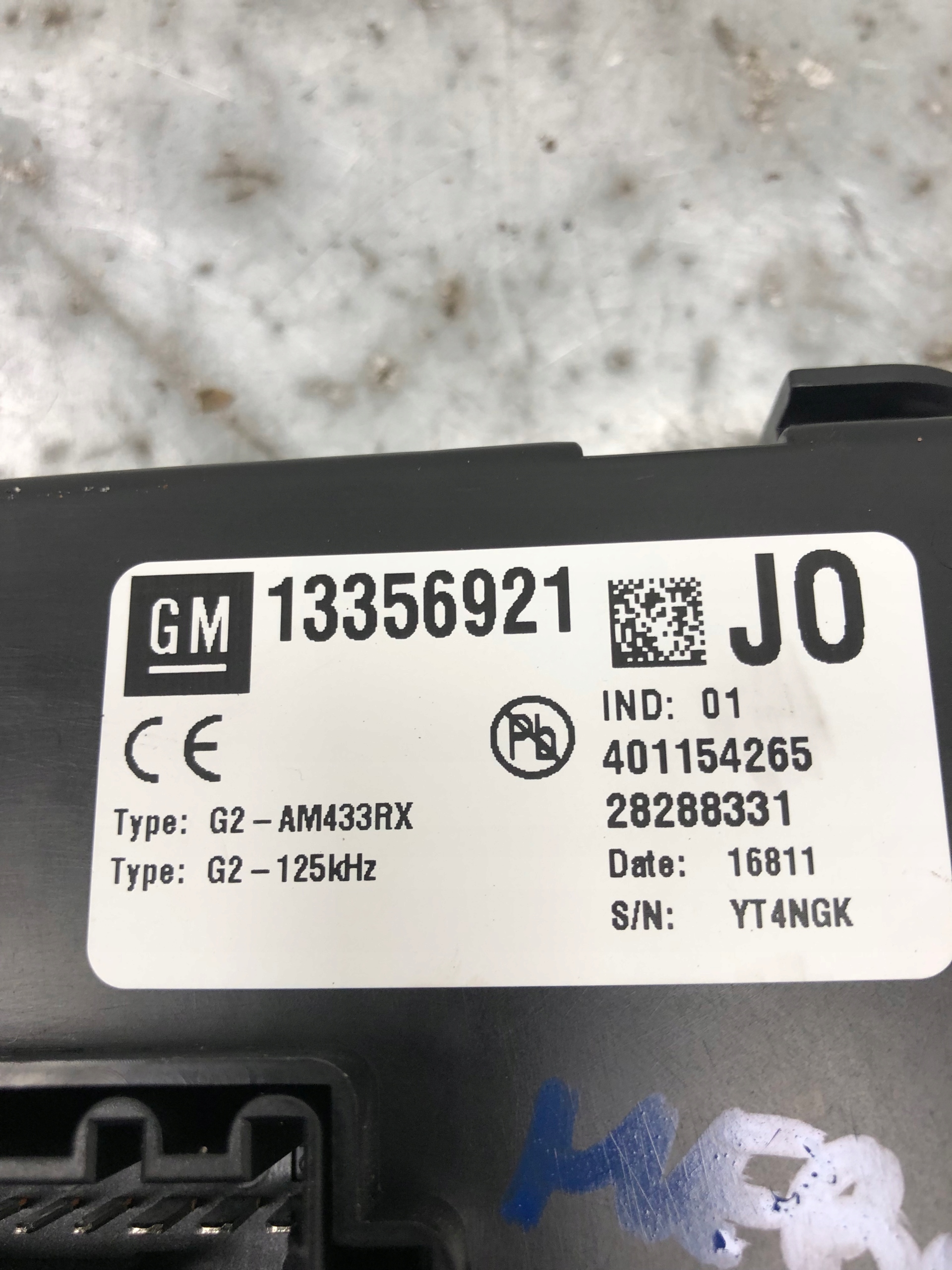 Unité commande confort Boîte BSI OPEL MERIVA B 13356921