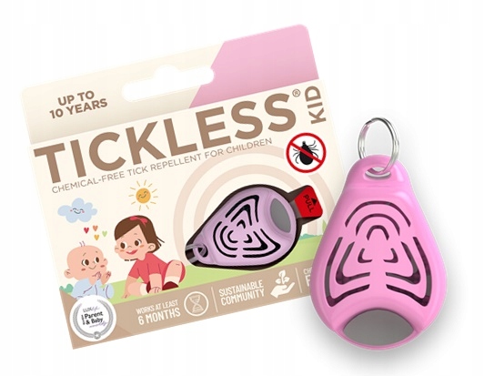 

Tickless Kid ultradźwiękowy na kleszcze dla dzieci
