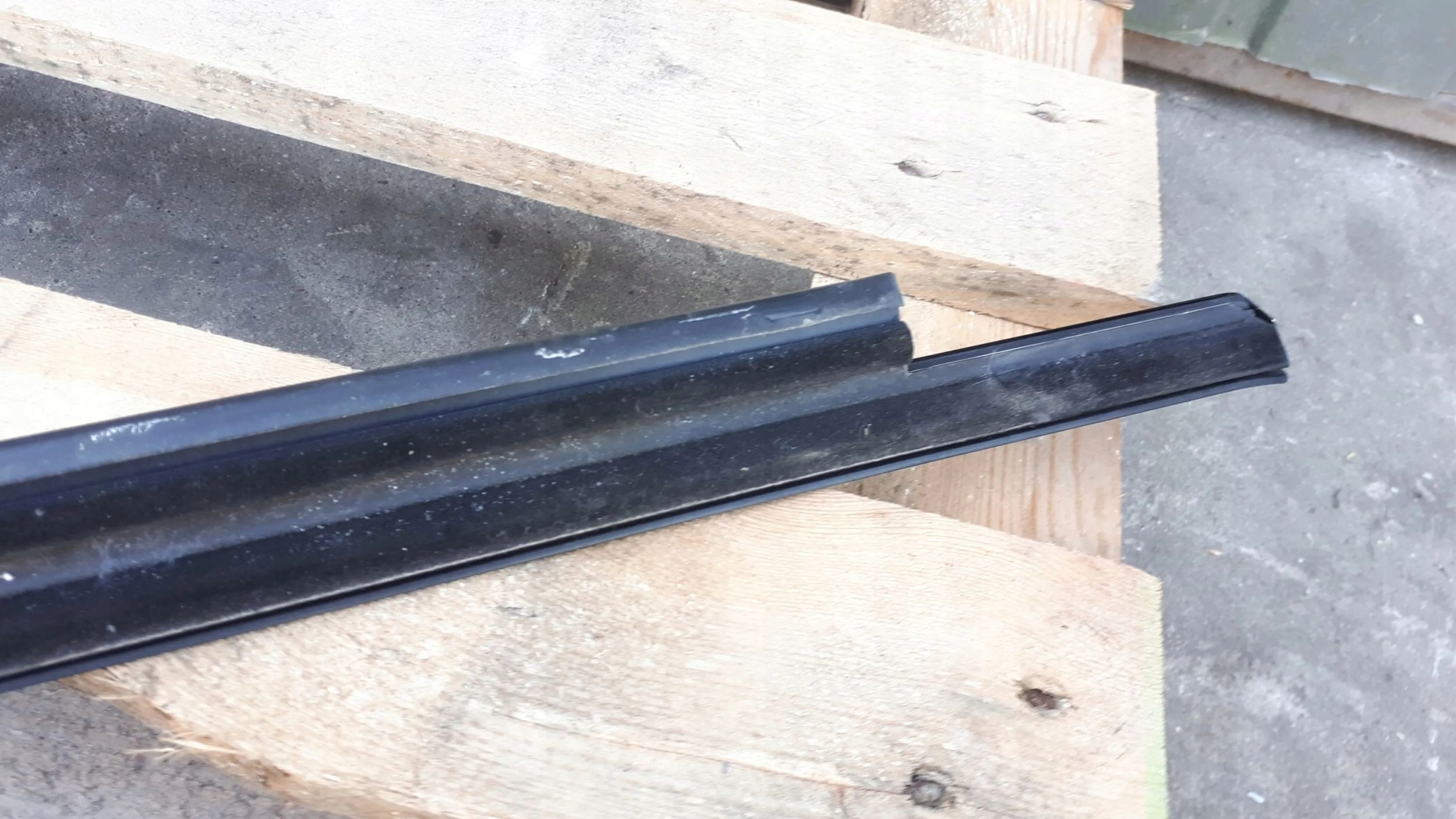 S7 4G A7 moulding dust door left front black SLINE 4G8853283G