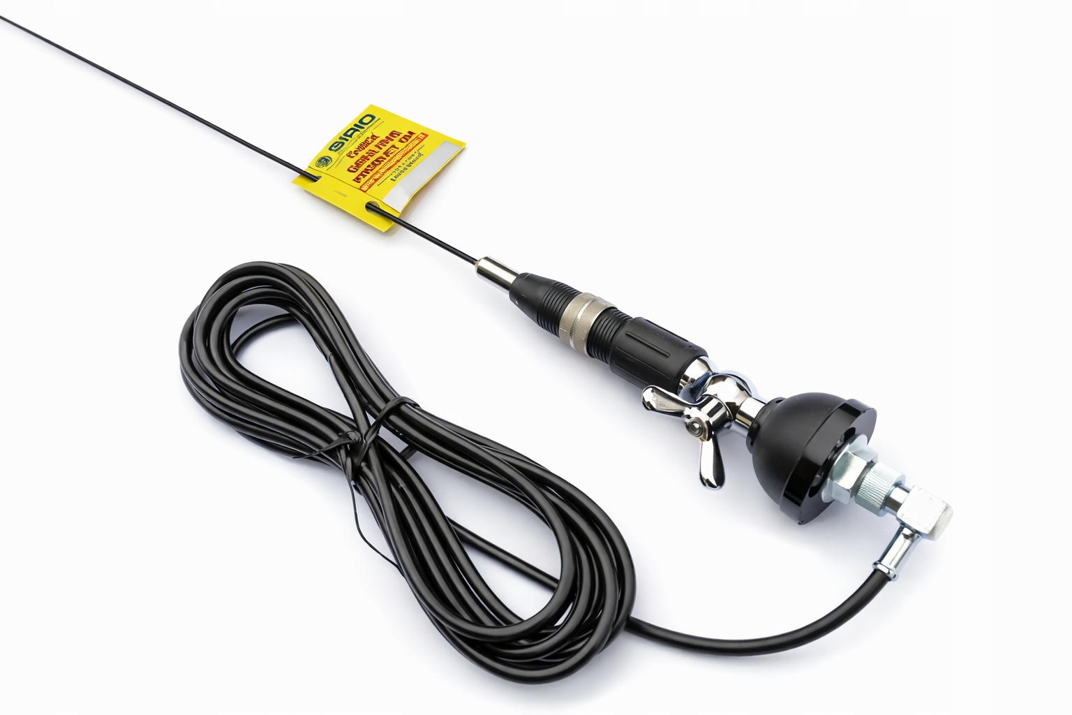 Anténa Cb Sirio Snake 27 Black 110 cm montážní DV kabel 4 m