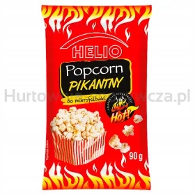 Helio Popcorn do mikrovlnné trouby Pikantní 90 g