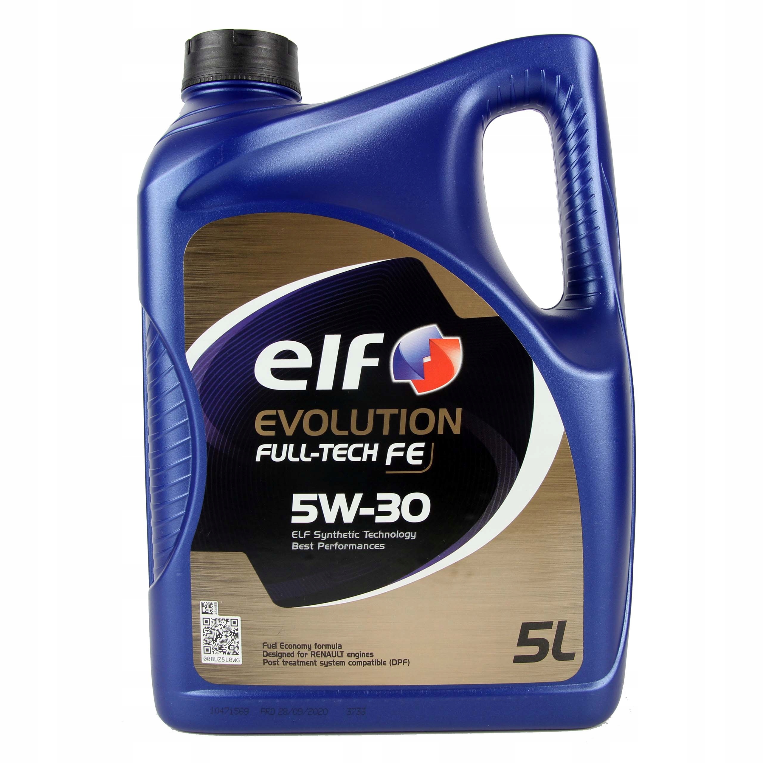 

Olej Elf Evolution Full Tech Fe 5W30 5L
