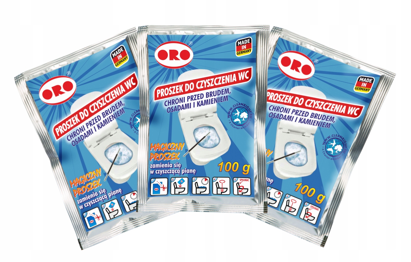 

Oro Magiczny Proszek Do Czyszczenia Wc Piana 300g