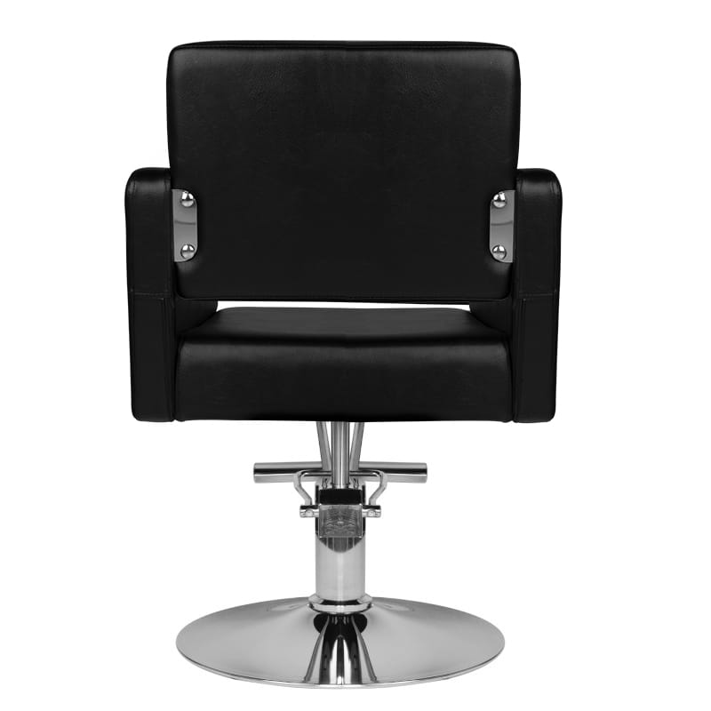 Hair Systém Barberské Kadeřnické Křeslo Do Salonu Černá Nastavitelná