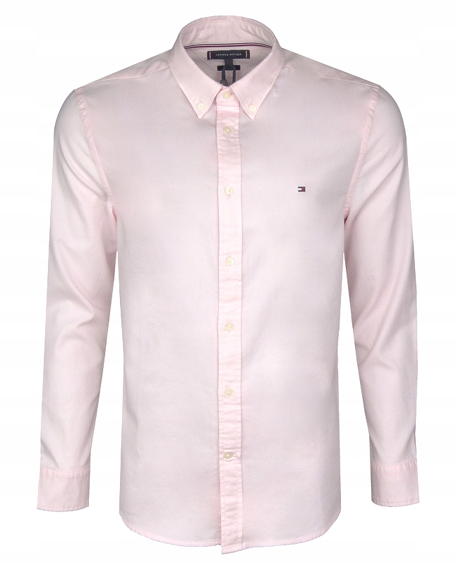 Tommy Hilfiger pánská košile, Slim, růžová, XL